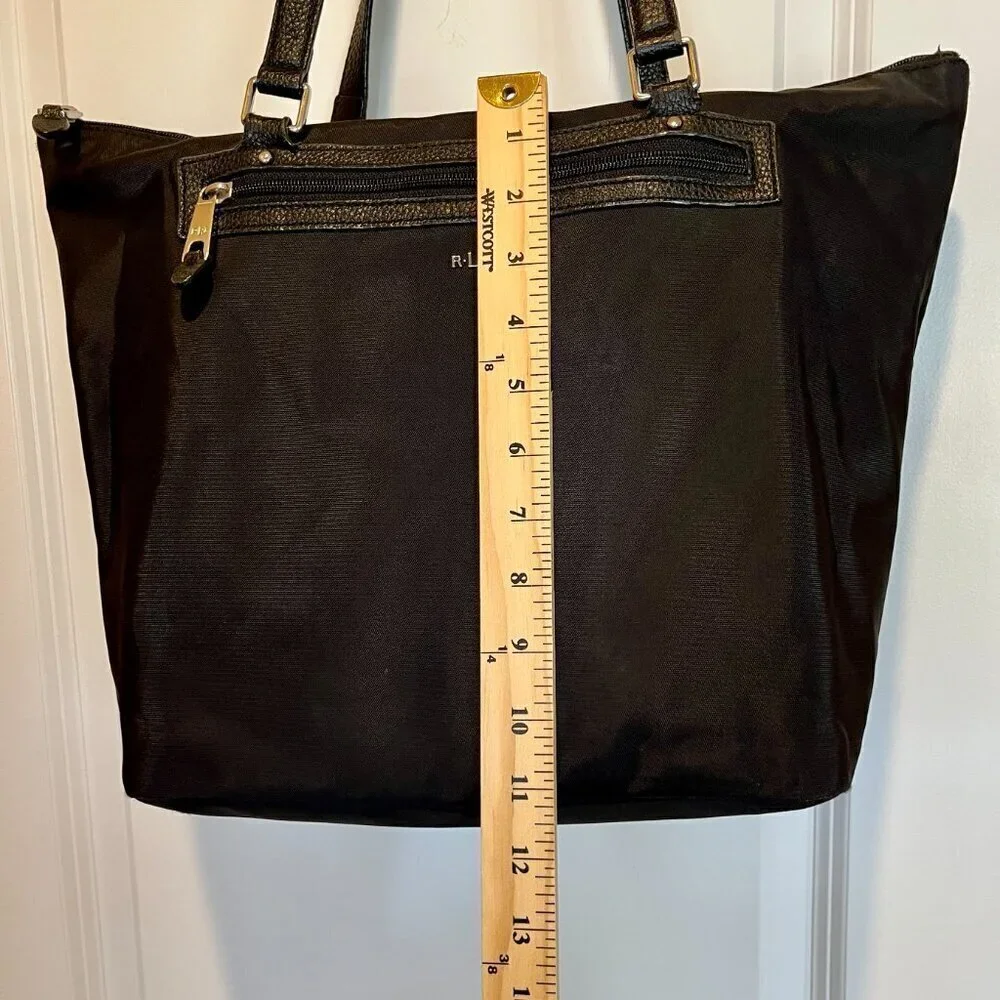 Lauren Ralph Lauren  Tote Bag  Nylon Medium Keaton Black